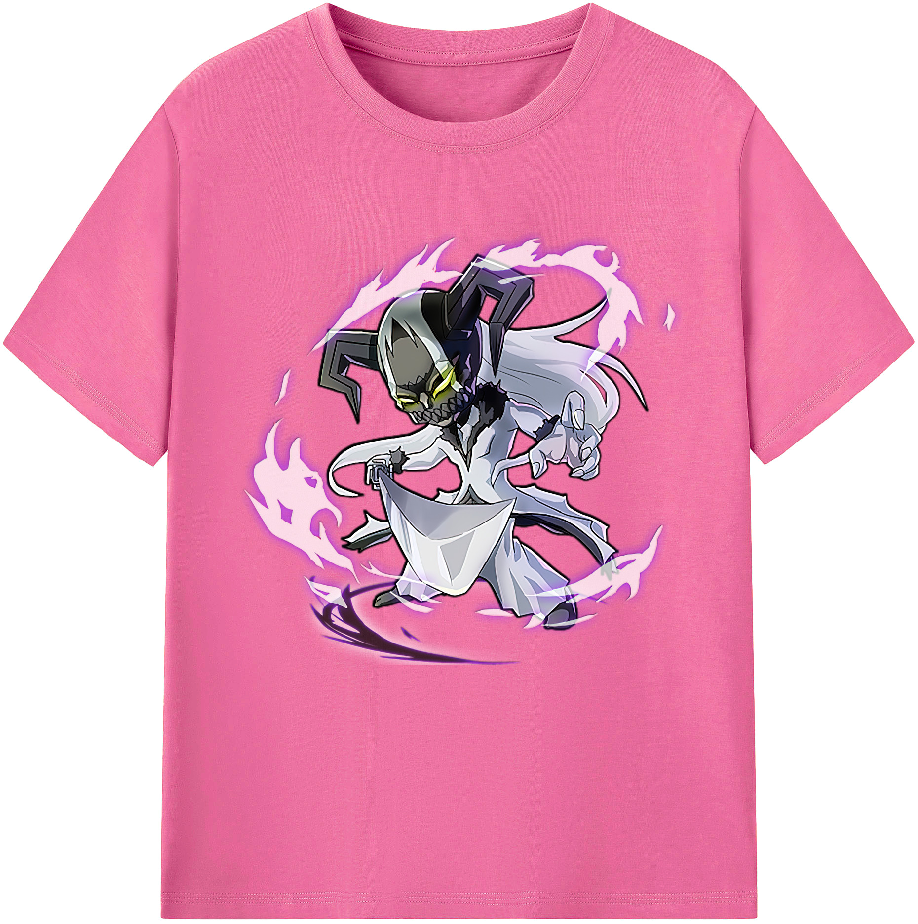 （画像用） ブリーチ 黒崎一護（くろさき いちご）BLEACH Kurosaki Ichigo レディースカジュアルプリントTシャツ（綿100％）